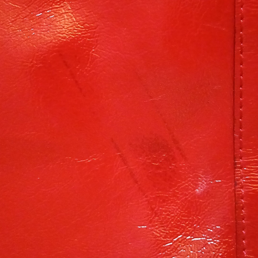 Coach heart poppy red large tote bag - Picture 8 of 17